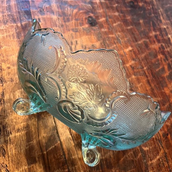 Jeanette Glass Other - Vintage 1950’s Jeanette Glass Lombardi Footed Bowl